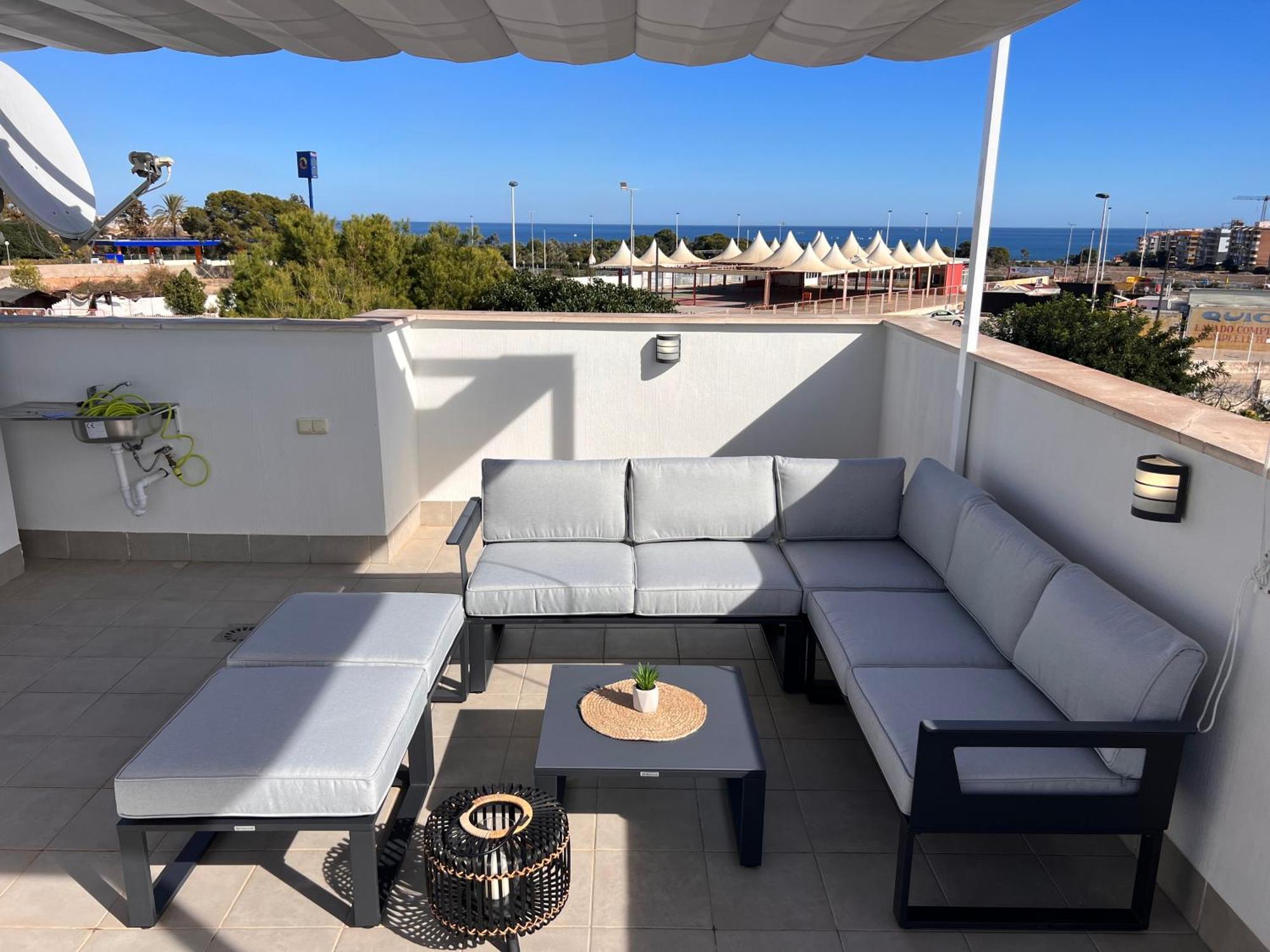 Punta Prima Villa 3 bedrooms&solarium sea view Torrevieja Esterno foto